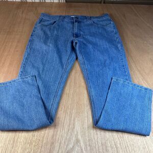 Tool Jeans Women’s Straight Leg Denim Blue Stretch Size 34x33